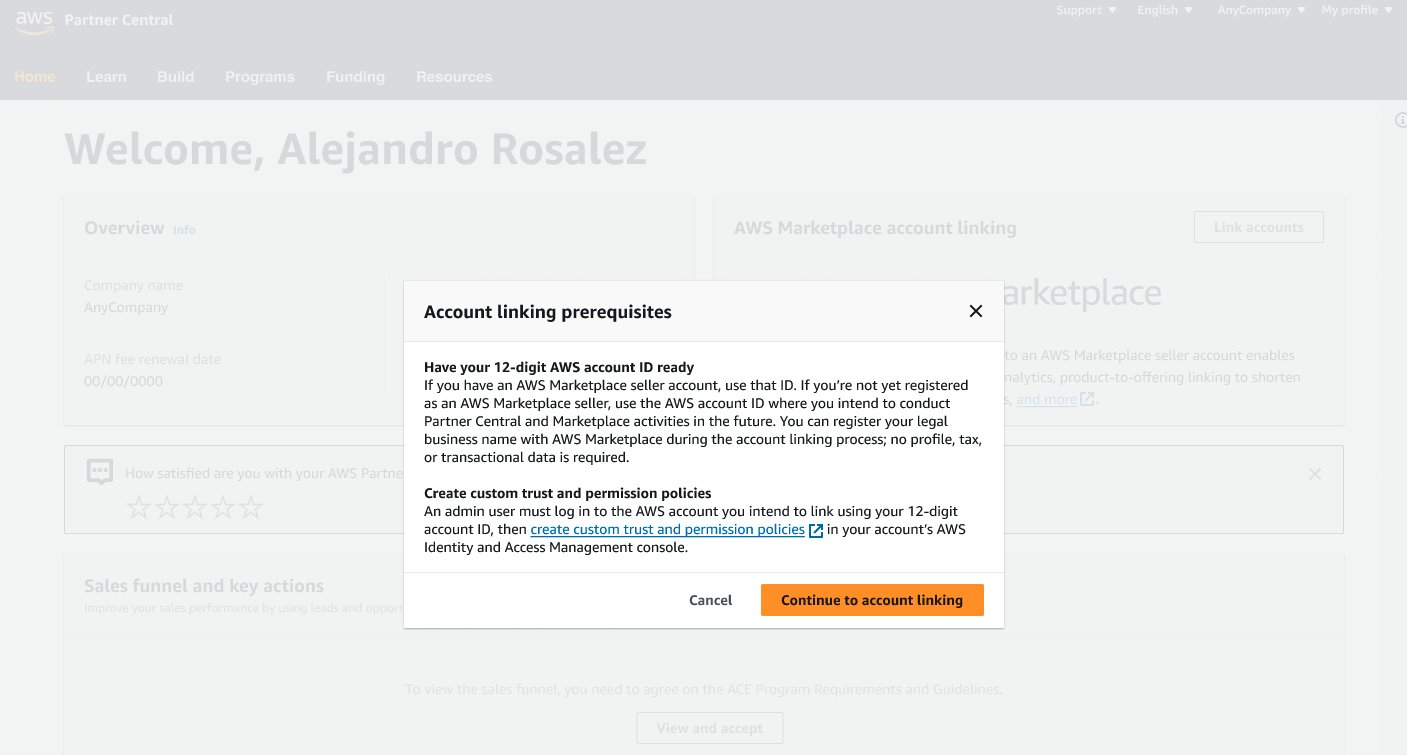 Continue to Account Linking confirmation step