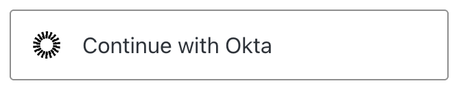 Continue with Okta button on the Fours login page